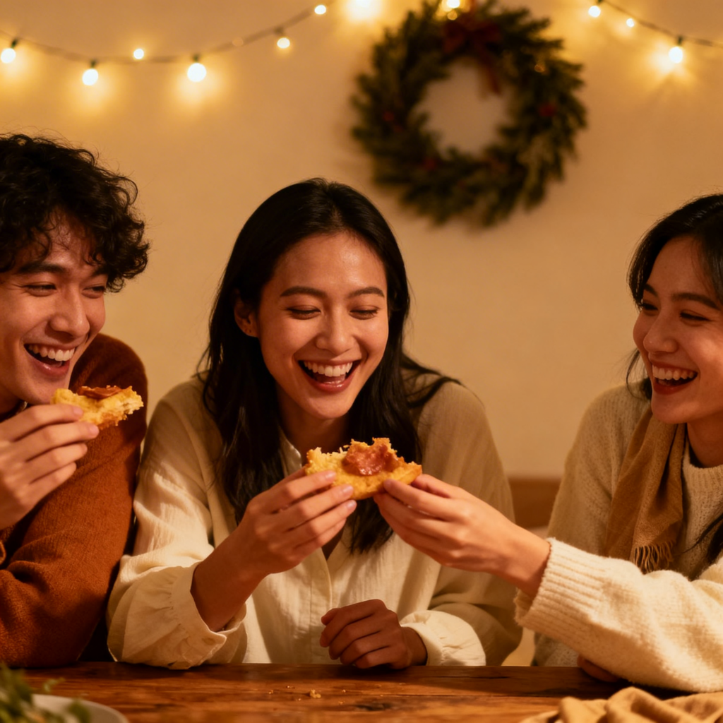 Small group Raya gathering showing authentic community connection Malaysia